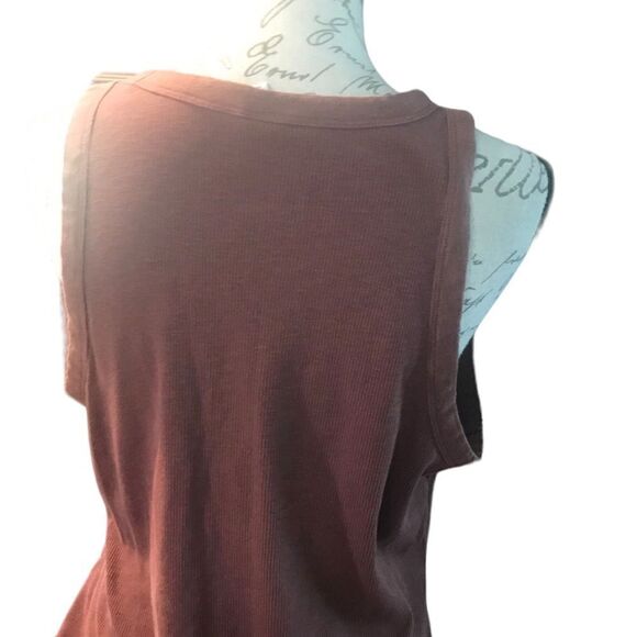 Old Navy Brown Tank Top Women's Size XL - Picture 4 of 11